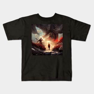 Gods of War | Face Down the Climb Kids T-Shirt